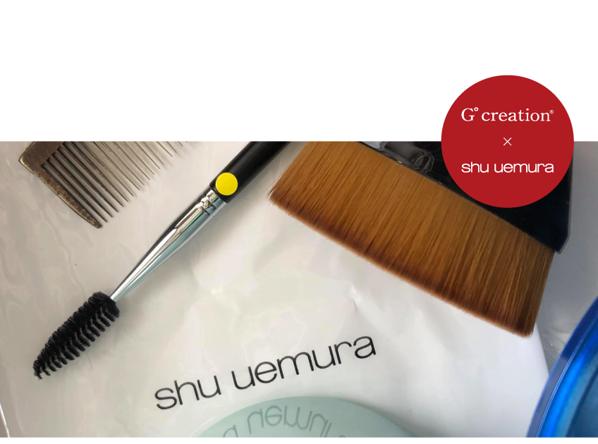 Gﾟcreation×shu uemura